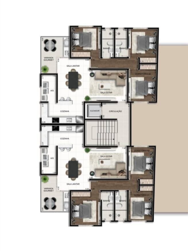 Apartamento de alto padrão 3